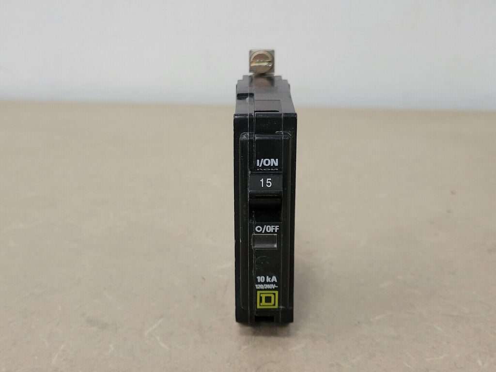 SQUARE D 15 Amp, 1 Pole, 120/240 Volts Circuit Breaker QOB115