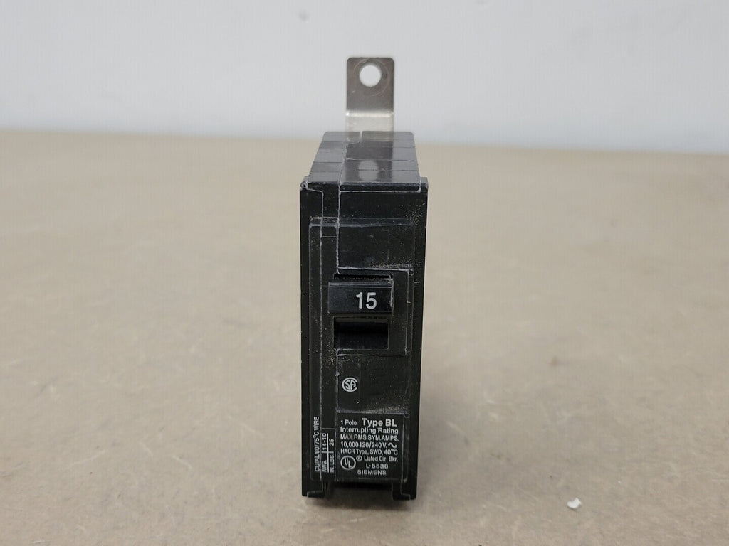 SIEMENS 15 Amp, 1 Pole, 120/240 Volts Circuit Breaker B115