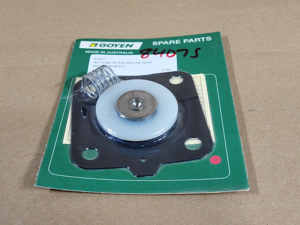 GOYEN K2501 (M1183B) RCA25 Nylon Seat Diaphragm Kit (Box of 6)