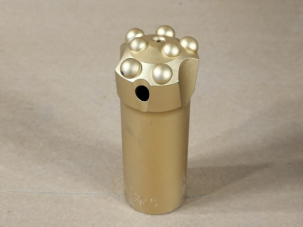 MITSUBISHI 1-1/2" Rock Drill Button Bit R25 38mm, 25RTPWS38R06M (Box of 12)