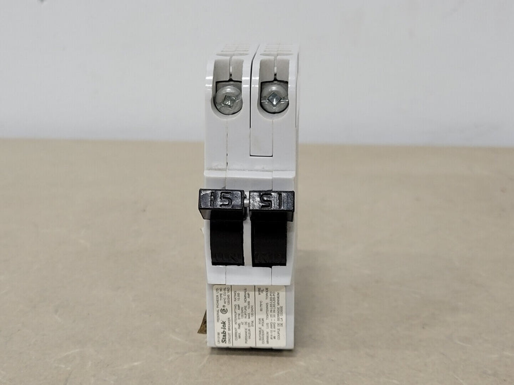 FEDERAL PIONEER 15 Amp, 2 Pole, 120/240 Volts Circuit Breaker NC0215