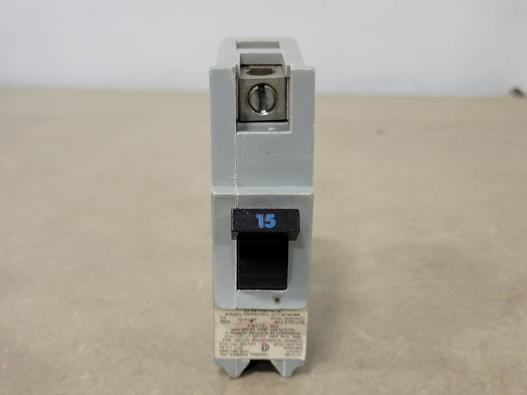 FEDERAL PIONEER 15 Amp, 1 Pole, 120/240 Volts Circuit Breaker NB115
