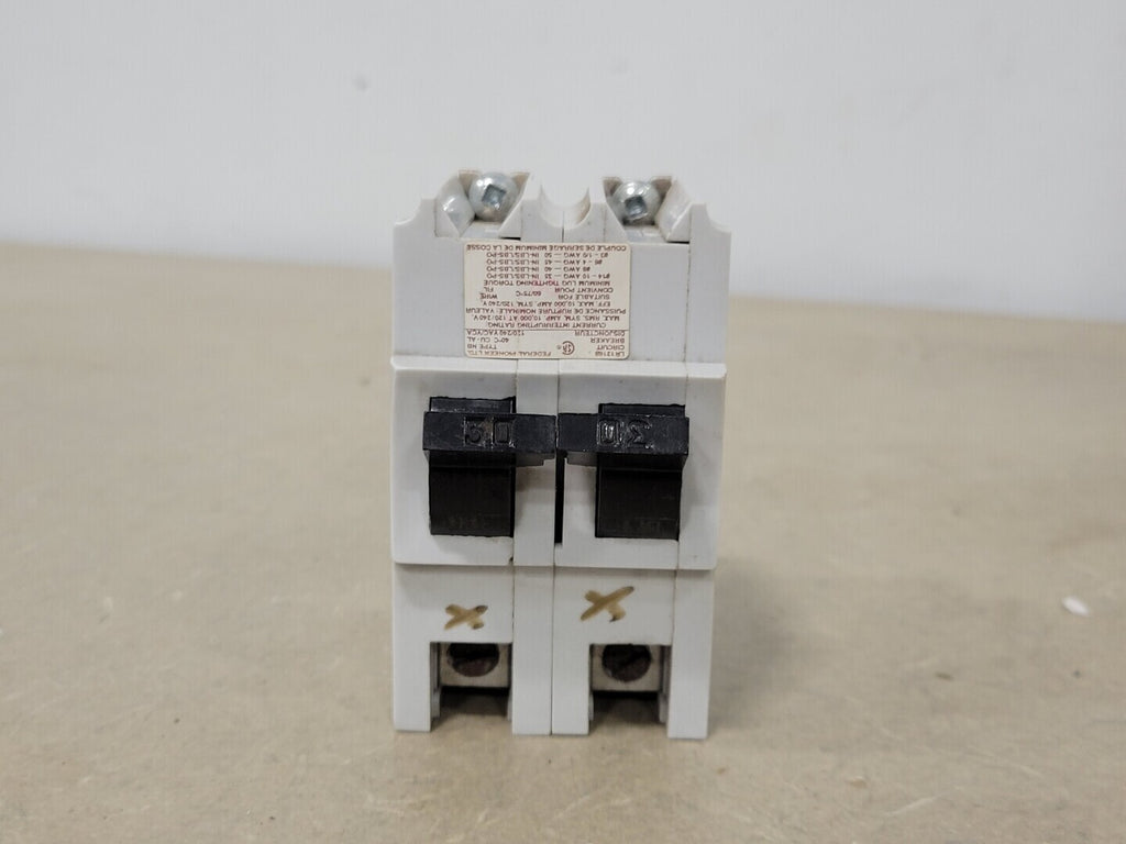 FEDERAL PIONEER 30 Amp, 2 Pole, 120/240 Volts Circuit Breaker NB230