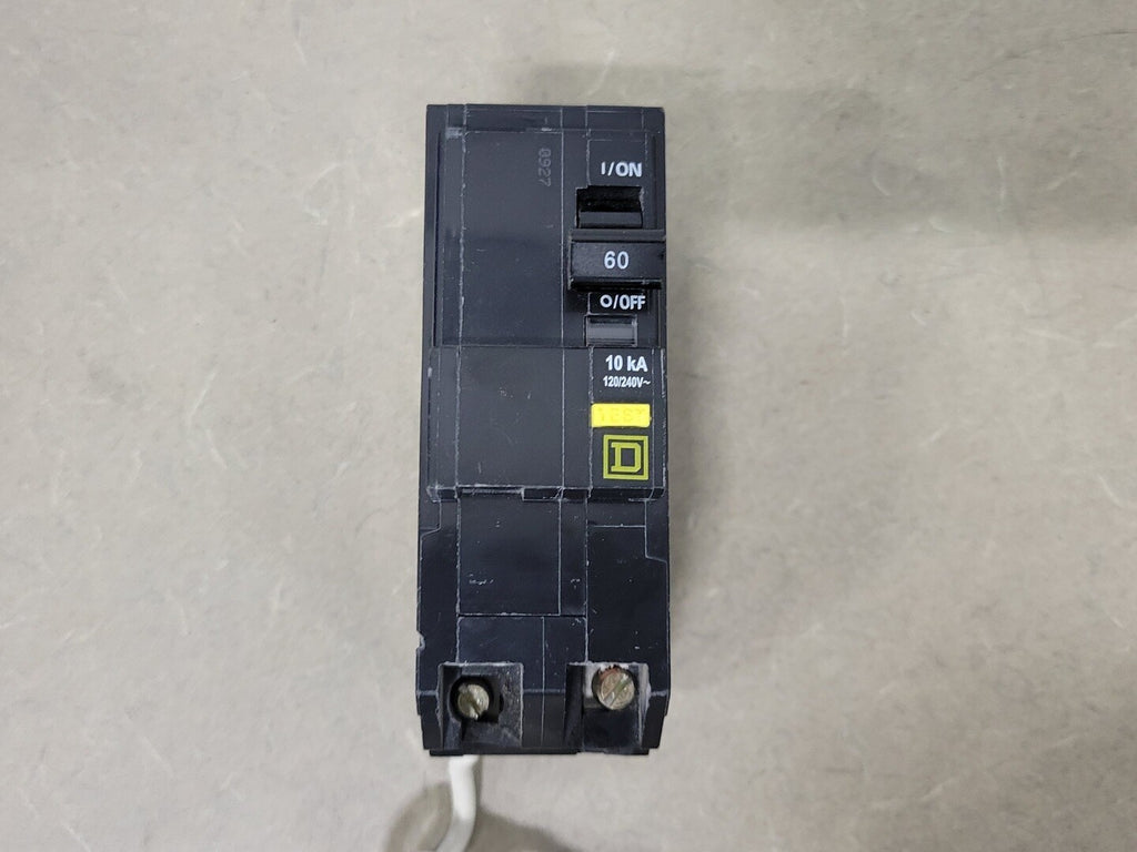 SQUARE D 60 Amp, 2 Pole, 120/240 Volts Circuit Breaker QO260