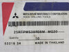 MITSUBISHI 1-1/2" Rock Drill Button Bit R25 38mm, 25RTPWS38R06M MG20 (Box of 5)