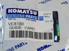 KOMATSU Guide Card VE8180