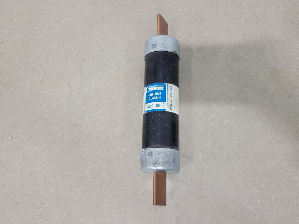 EDISON 150 Amp Class H One-Time Fuse KOS-150