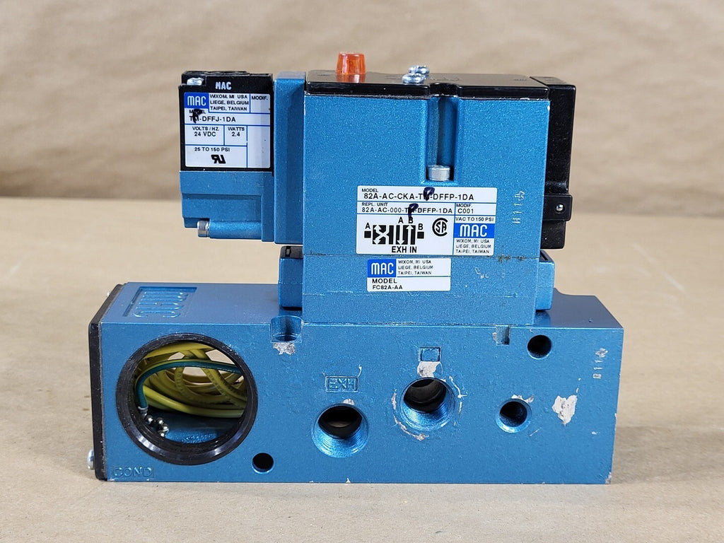 MAC Solenoid Valve 82A-AC-CKA-TP-DFFP-1DA