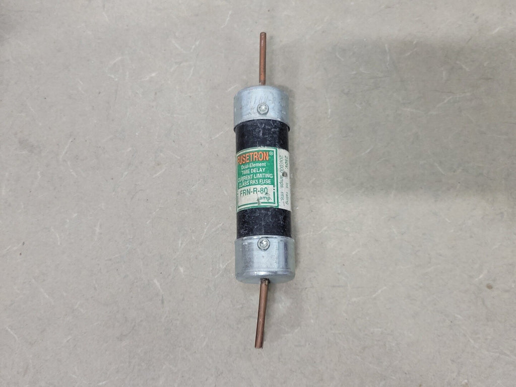 BUSSMANN 80 Amp Class RK5 Time Delay Fuse FRN-R-80