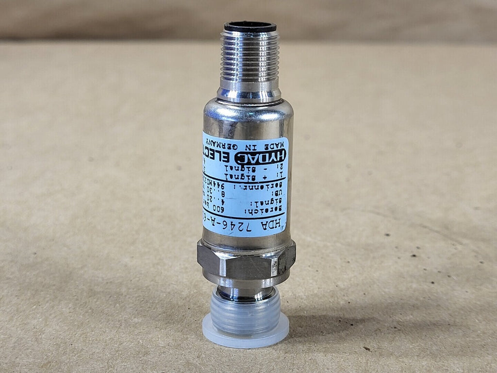 HYDAC ELECTRONICS Pressure Sensor 0-600 Bar, 10-30 VDC, 7246-A-600-238 (Box of 4)