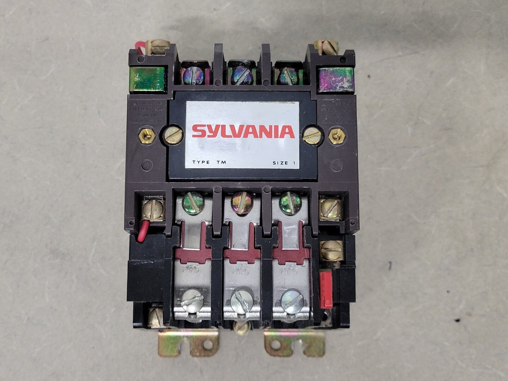 SYLVANIA 27 Amp, Size 1, 110/120 VAC Coil Contactor T13U031