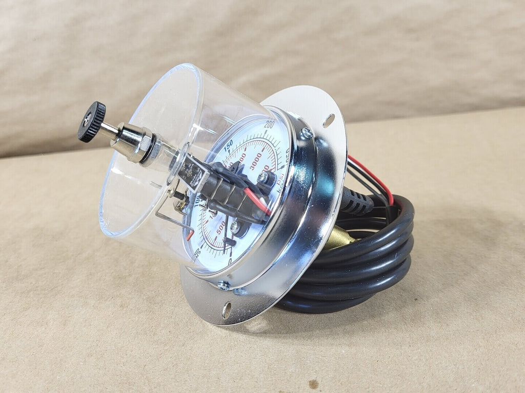KOMPASS Pressure Gauge w/ Electrical Contact EDT-75-250K-B2-T-02-4, FTB EPG-75-1