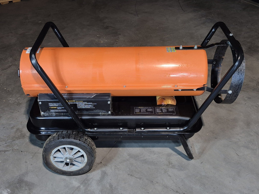 DAYTON 125,000 BTU Portable Oil Fire Heater 3VE50H