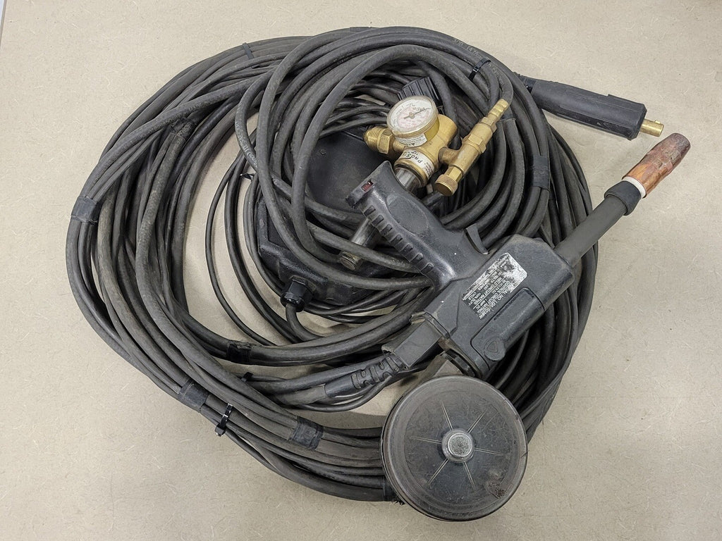 MILLER 200 Amp Spoolmatic w/ WC-24 Weld Control and Gas Regulator