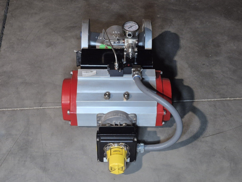 BRAY CONTROLS 3" 300 lb Plug Valve w/ Actuator 931605-11300532