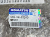 KOMATSU Console Box Cover 569-54-63240