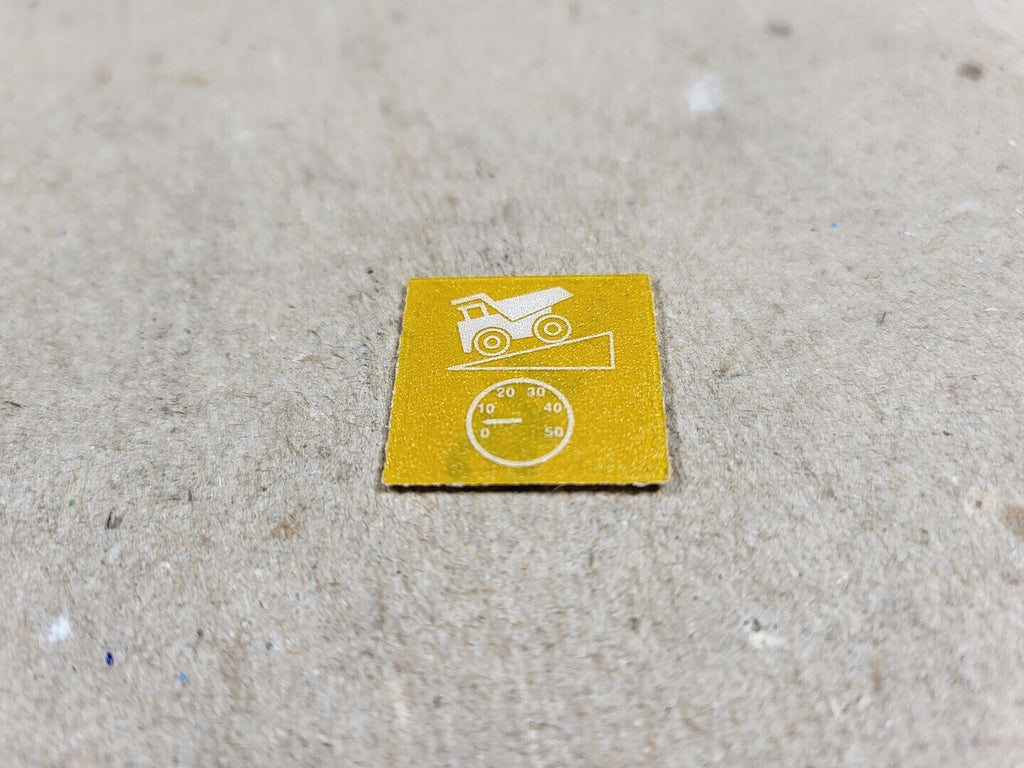 KOMATSU Retard Decal SM5071