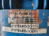 CARVER 50 hp Centrifugal Pump size 8x6x11