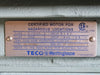 TECO-WESTINGHOUSE 20 hp, 575 volts, 1760 rpm Electric Motor