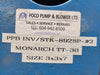 MONARCH INDUSTRIES TT-30 Self Priming Trash Pump 3x3x7 w/ 5 hp Motor