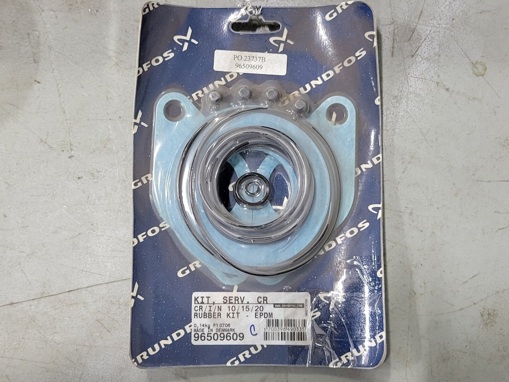 GRUNDFOS Service Repair Seal Kit 96509609, CR/I/N 10/15/20 Rubber Kit EPDM