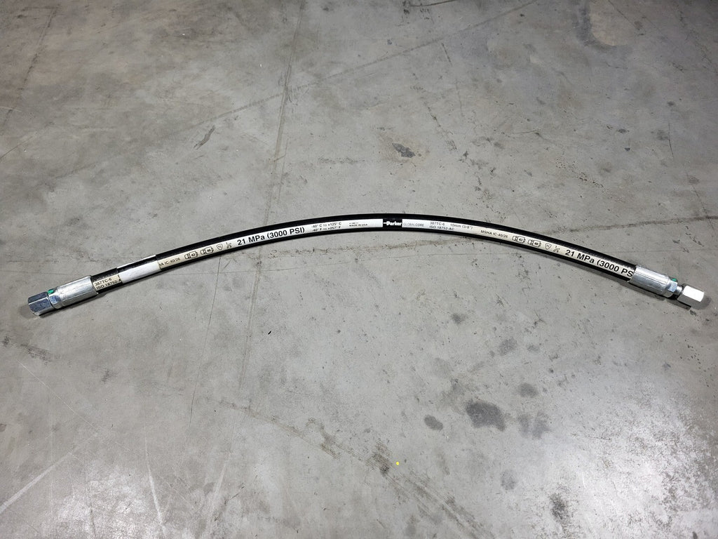 LETOURNEAU 1/2"ID x 28" Long 3000psi Hydraulic Hose R9242071