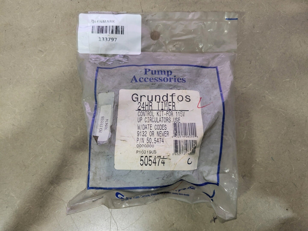 GRUNDFOS 24 HR Programmable Clock Timer 505474