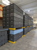 Stacking Storage Bins with Separators