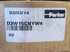 PARKER Directional Control Valve D3W15CNYW4, 120V, 3000 PSI
