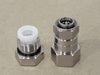 TRILOGY Type 4.3-10 Male Compression Seal Connector for 1/2" Plenum Cable 43MP01250-PIM