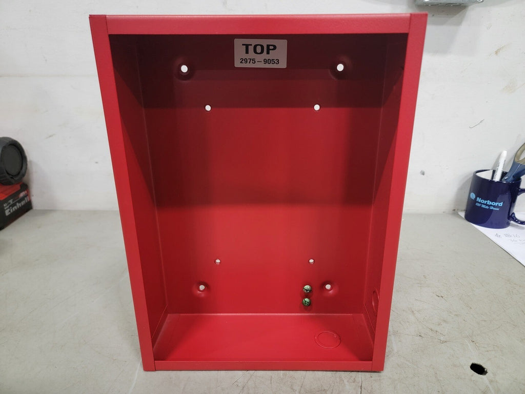 SIMPLEX Firefighter Phone Backbox, Red, 2975-9053