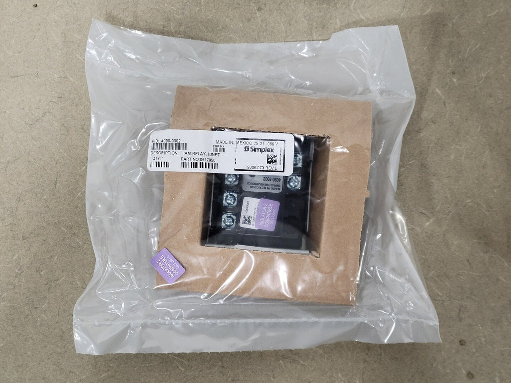 SIMPLEX IAM Relay IDNET 0617950, 4090-9002 (Box of 10)