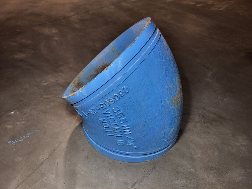 VICTAULIC 14" Grooved 45deg Elbow Fittings No.11
