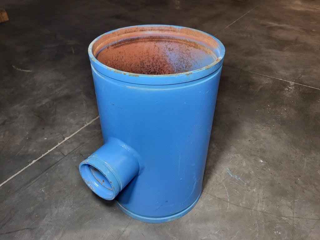 12" ID to 4" ID Reducing Tee Fitting, Grooved