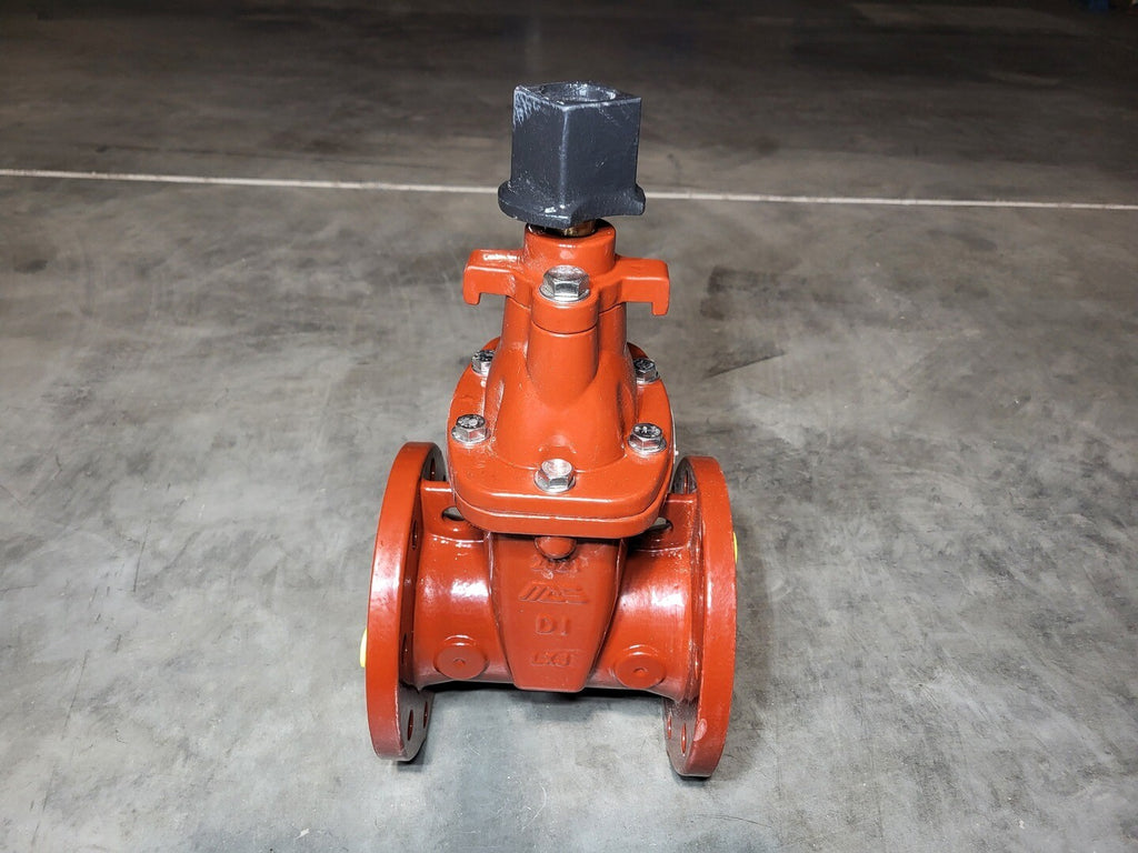 MAS 4" Gate Valve W10-A-NL-FF-B-2N, 300PSI AWWA