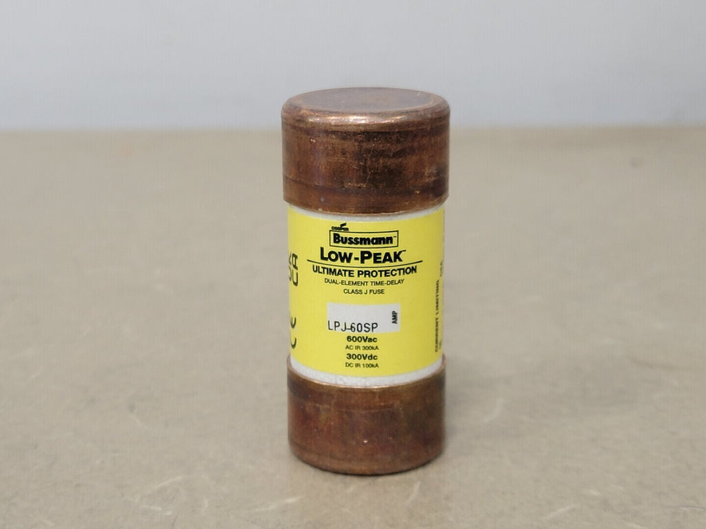 BUSSMANN Low Peak 60A 600V Class J Fuse LPJ-60SP (Box of 7)