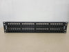 BELDEN 48-Port 10GX REVConnect Patch Panel 2U Black RVAPPF2U48BK-P