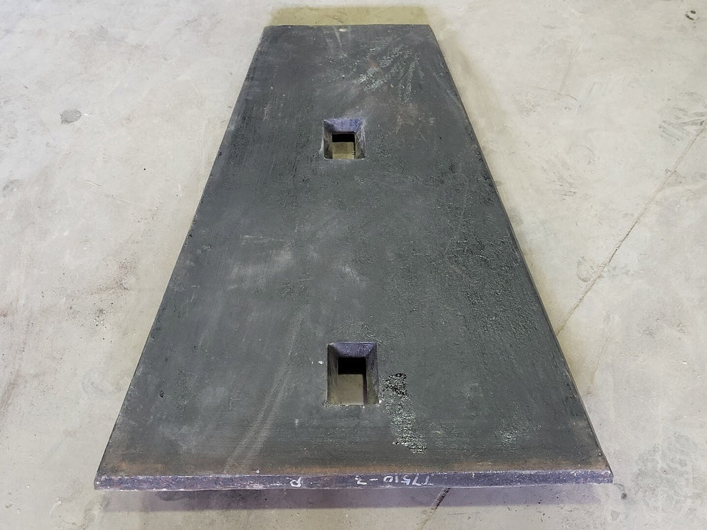 TRIO T7510-3-R Lower Cheek Plate RH for TRIO CT3042 Crusher