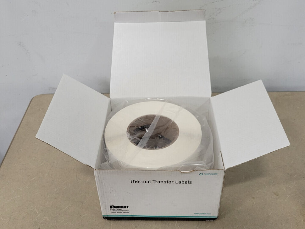 PANDUIT Vinyl Thermal Transfer Self-Laminating Label S200X400VATY