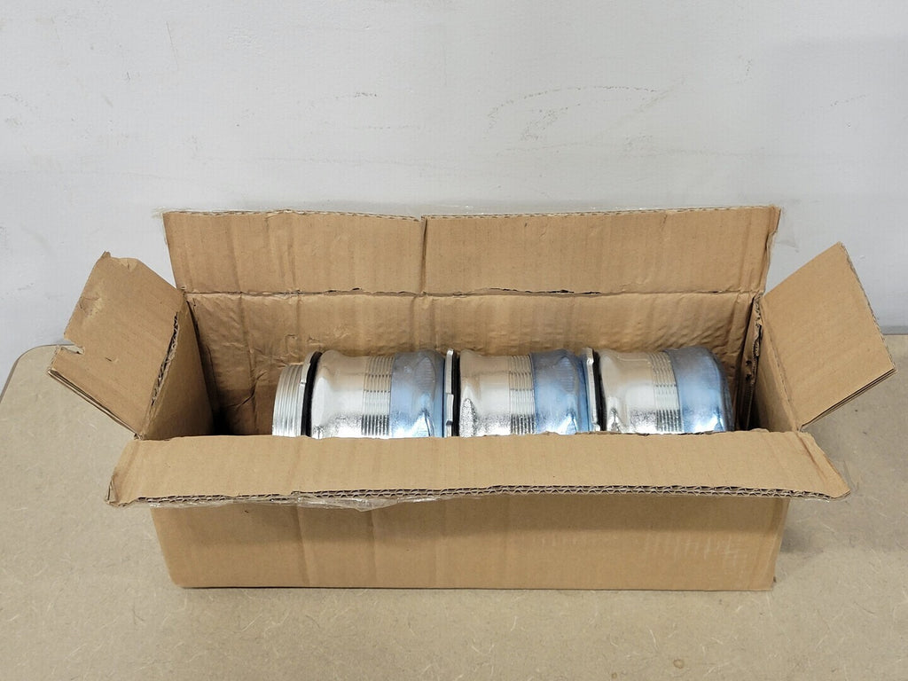 EAST ELECTRICAL SUPPLY INC. 4" EMT Raintight Steel Compression Connector CC-400RTS1 (Box of 3)