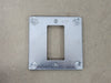 HUBBELL 4"x4"x3/8" Square Box Cover 8372 (Box of 16)