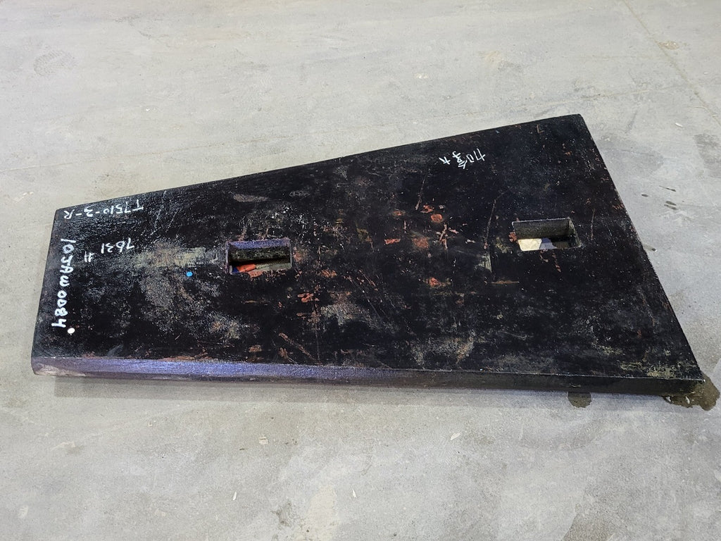 TRIO T7510-3-R Lower Cheek Plate RH for TRIO CT3042 Crusher