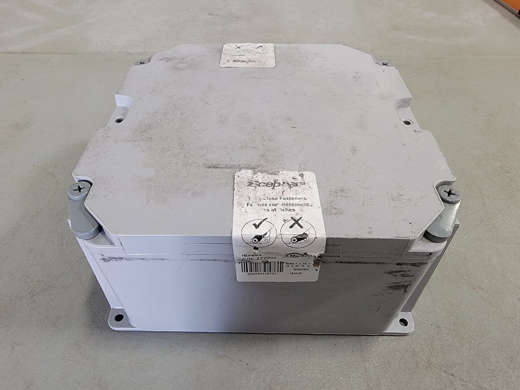 SCEPTER 8"x8"x4" PVC Junction Box JBX884, 277006