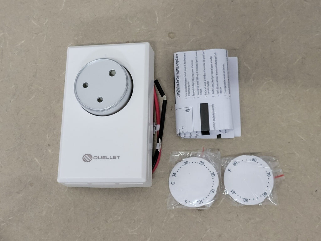 OUELLET Single Pole Mechanical Line Voltage Thermostat OTL221