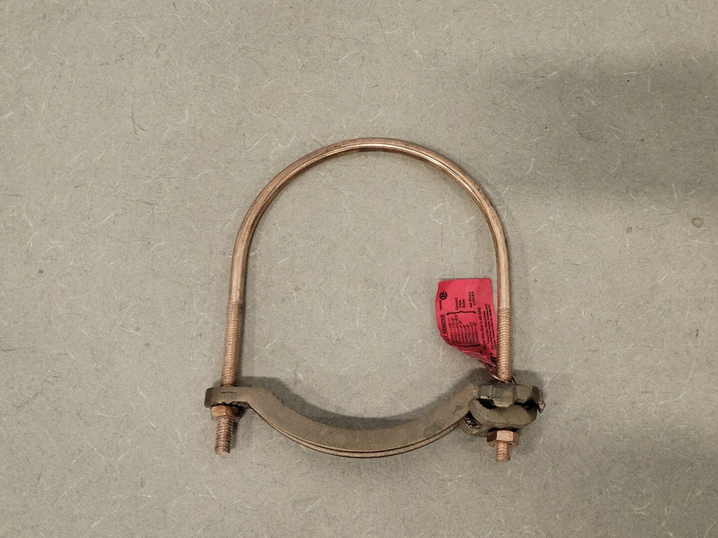 THOMAS & BETTS Water Pipe Ground Clamp 4-4/0, 4"-5" Pipe 3905-TB