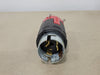 EATON ArrowHart 50 Amp 125/250 Volt 3 Pole Male Twist Lock Plug End CS6365EX