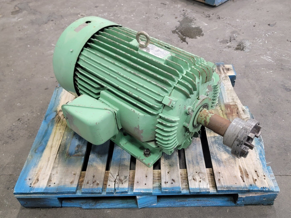 TOSHIBA 100 hp, 230/460V, 1765 rpm, 405T, Electric Motor B1004FLF3UNH