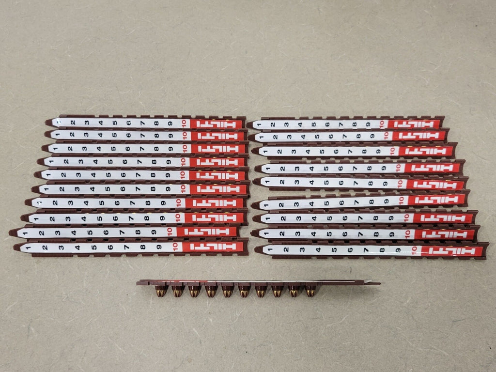 HILTI 6.8/11 DX Brown Clean-Tec Powder Cartridges M10 STD 412689 (Box of 19)