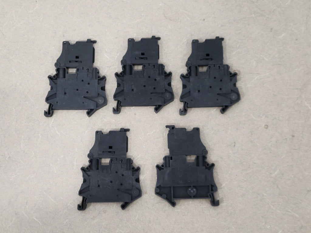 PHOENIX CONTACT Lever-Type Disconnect Terminal Block UT 4-HEDI w/ UT 4-HESI (Lot of 5)
