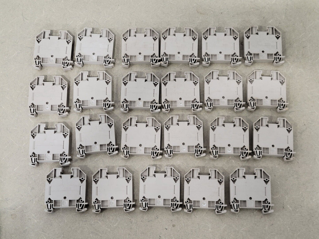 WEIDMULLER 16mm2, 1000V Feed Through Terminal Block WDU16 (Lot of 23)